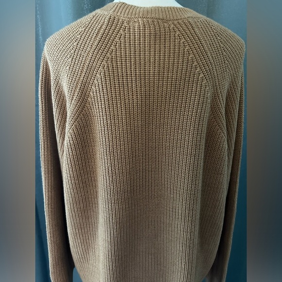 Jessica Simpson Long Sleeve Sweater Womens XXL Tan Crew Neck New NWT - Picture 4 of 5